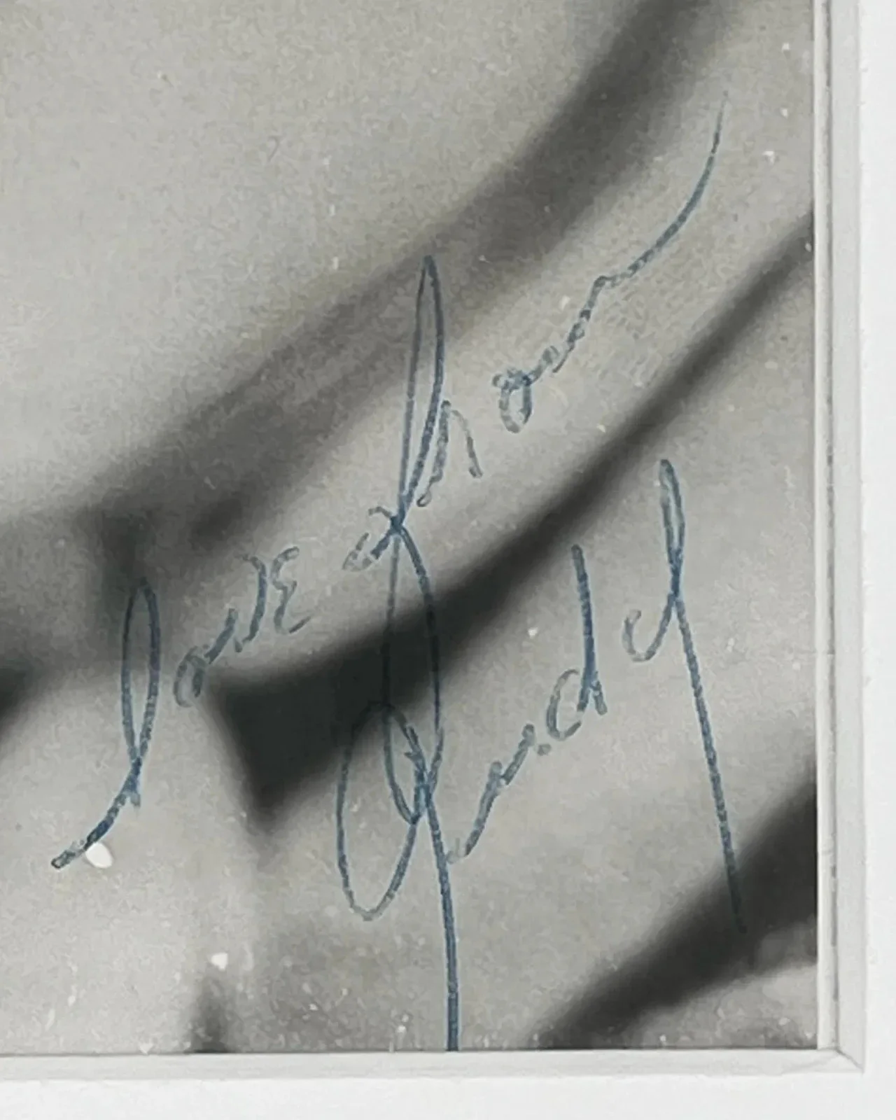 Judy Garland — Vintage 1954 Judy Garland Signed Framed Photo " A Star is Born" Vicki Lester, изображение 2