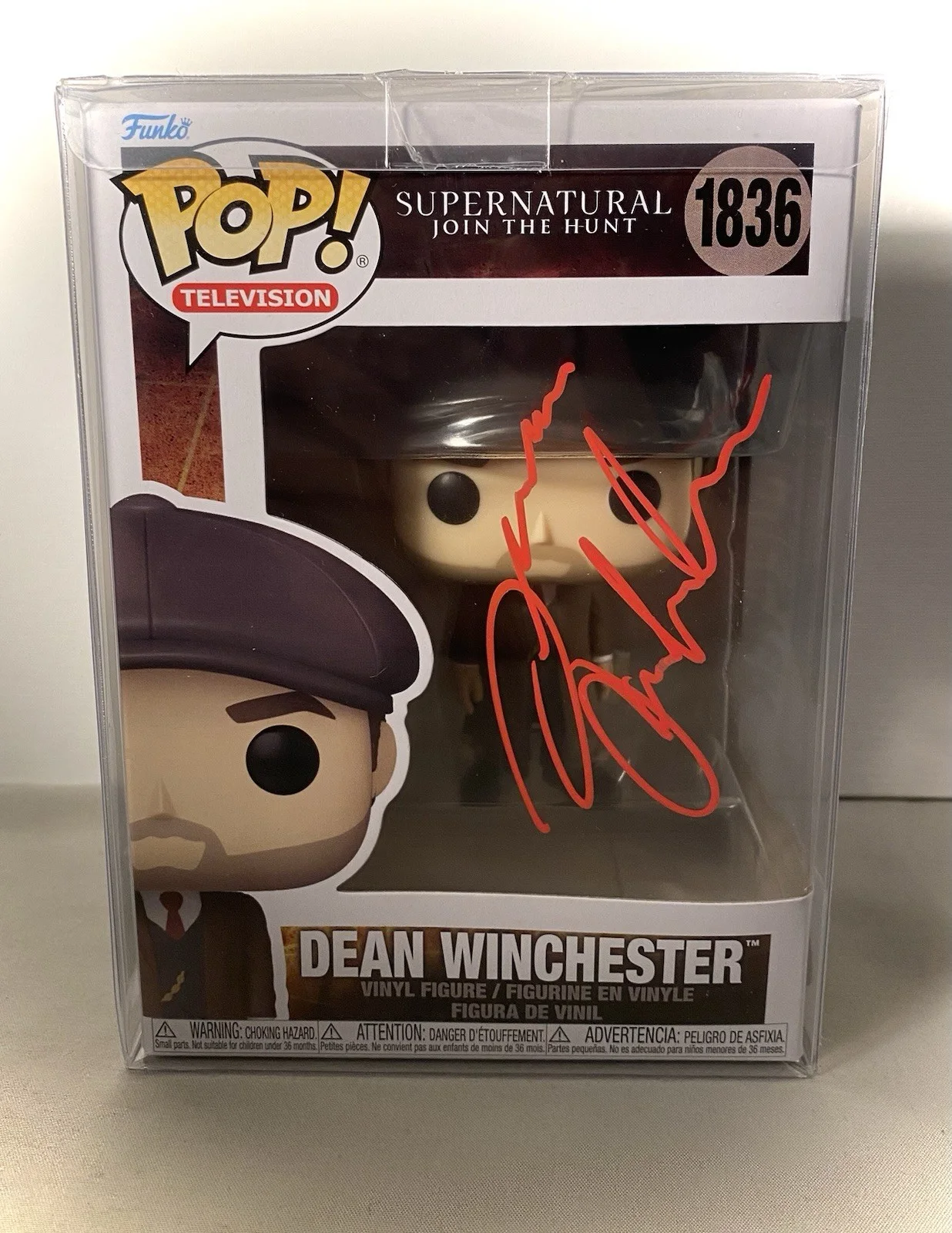 Jensen Ackles — ✨JENSEN ACKLES || AUTHENTIC SIGNED FUNKO POP W/ BECKETT COA || MINT CONDITION 🔥, image 2