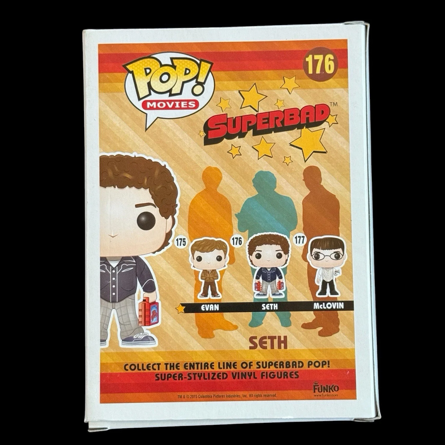 Jonah Hill Signed Seth Funko Pop #176 PSA/DNA COA Autograph Superbad Rare, изображение 3