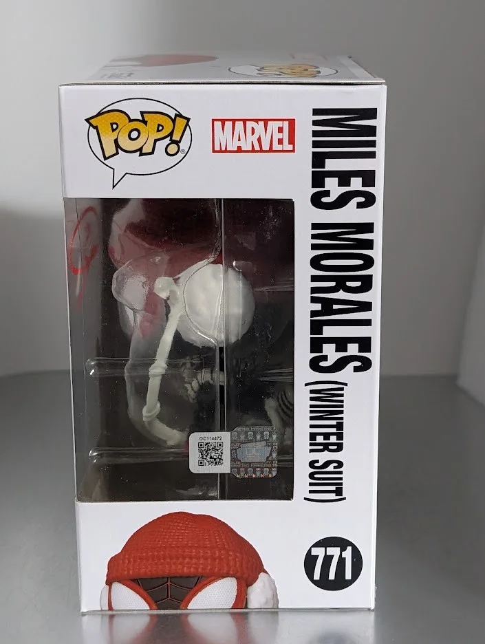 Shameik Moore — Shameik Moore Autographed Signed Funko Pop #771 Mile Morales Spider-Man, image 2