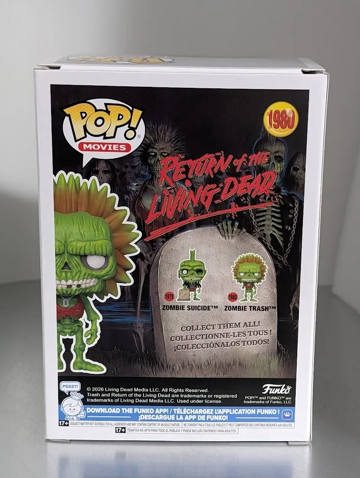 Linnea Quigley — Linnea Quigley Signed Funko Pop #1980 Zombie Trash The Return of the Living Dead, изображение 3