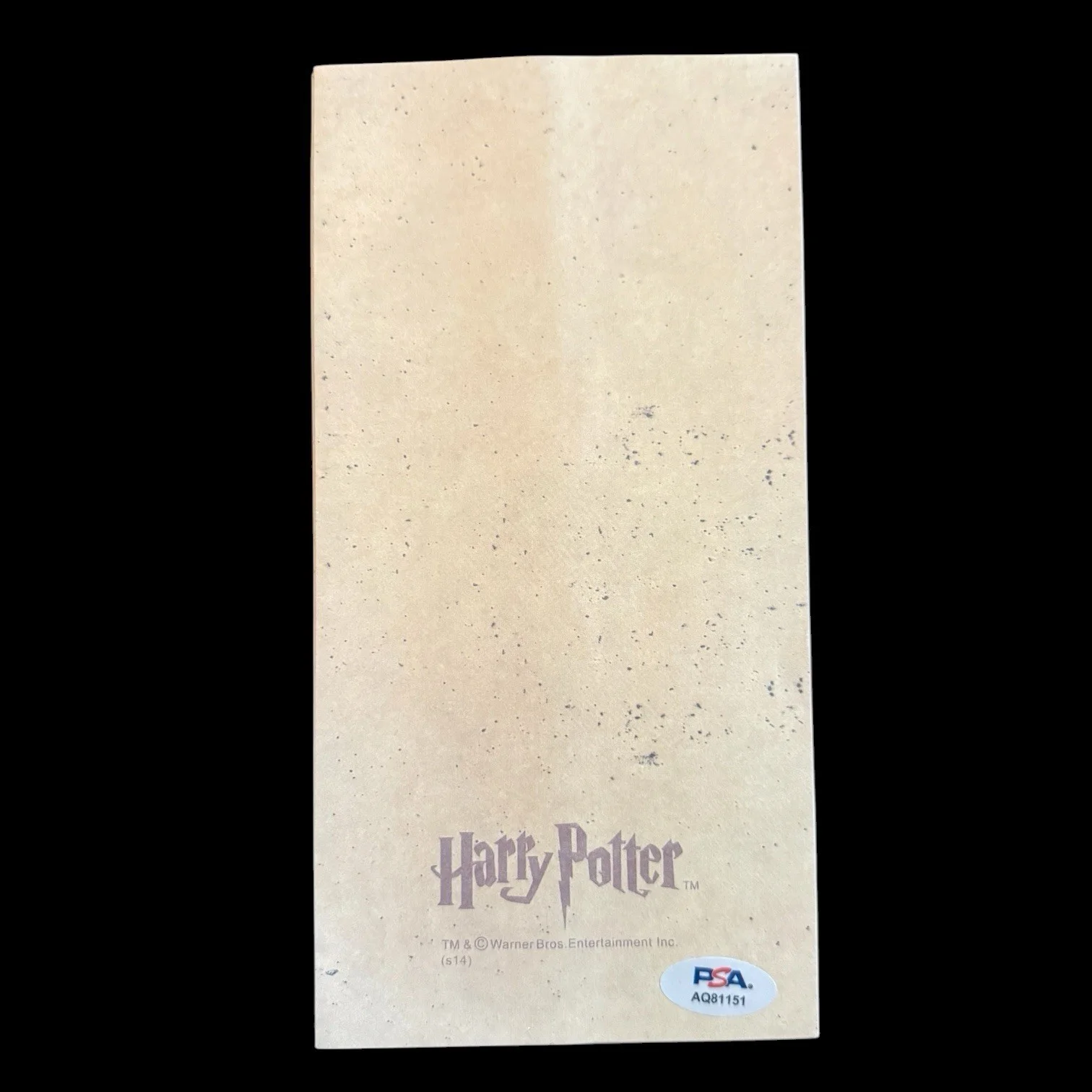 Daniel Radcliffe Signed Marauders Map PSA/DNA COA Autograph Harry Potter, image 2