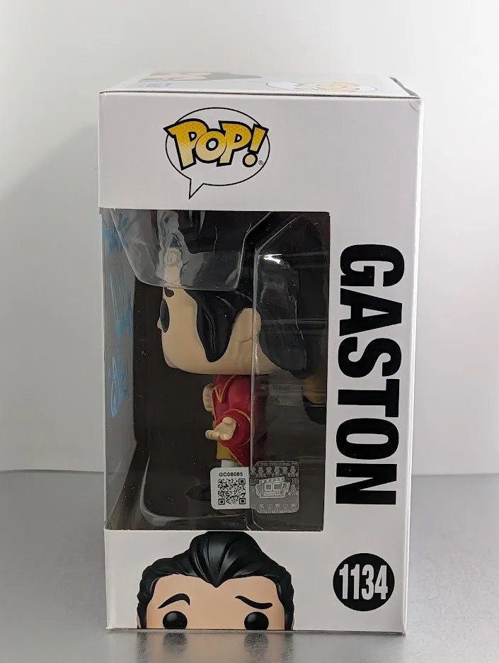Richard White — Richard White Signed Quoted Funko Pop #1134 Gaston Beauty and the Beast, изображение 2