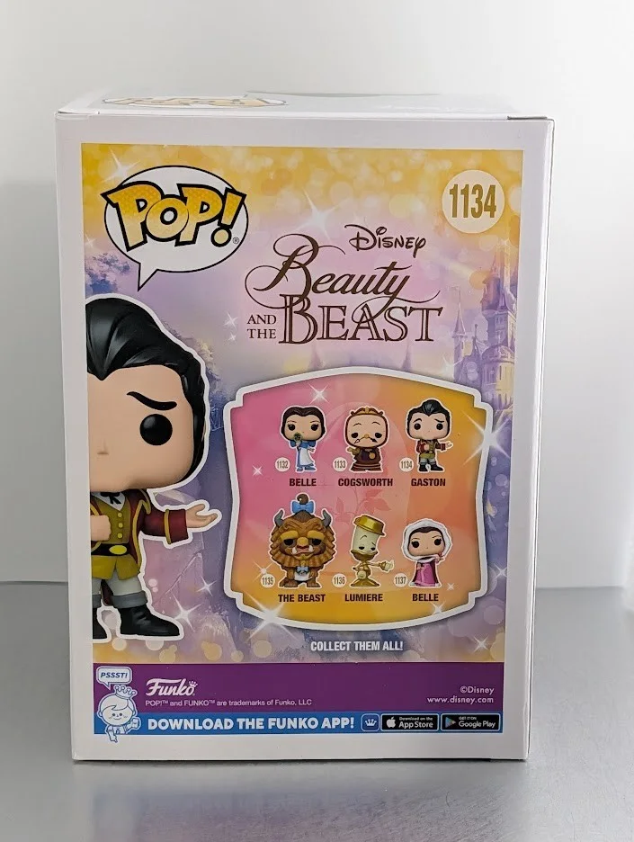 Richard White — Richard White Signed Quoted Funko Pop #1134 Gaston Beauty and the Beast, изображение 3