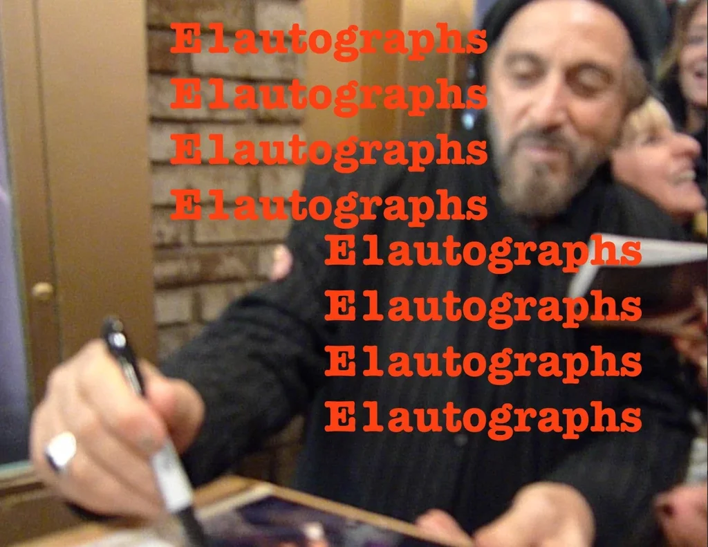 Al pacino — Al Pacino Signed Scarface 8x10 Photo. Proof. Irishman, Corleone Godfather, изображение 2