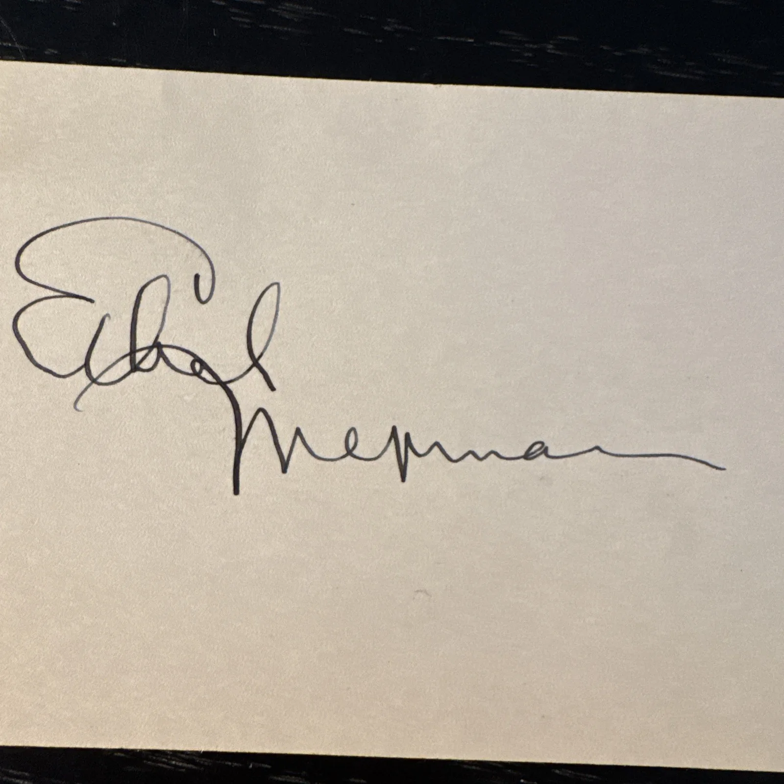Ethel Merman — Ethel Merman Autograph Hand Signed Vintage Card Broadway Film Star Rare, изображение 2