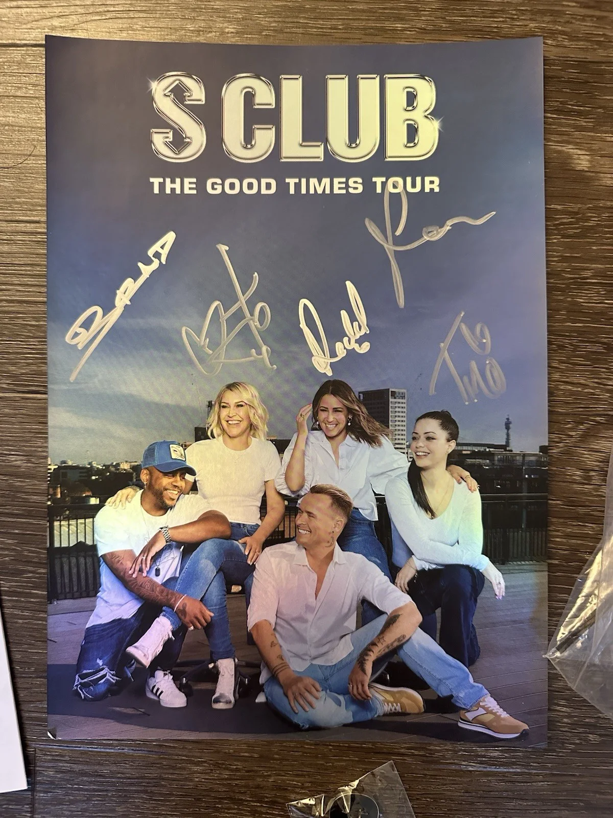 S Club 7 - Good Times Tour VIP Merchandise and Signed Photo - Rachel Stevens, изображение 2