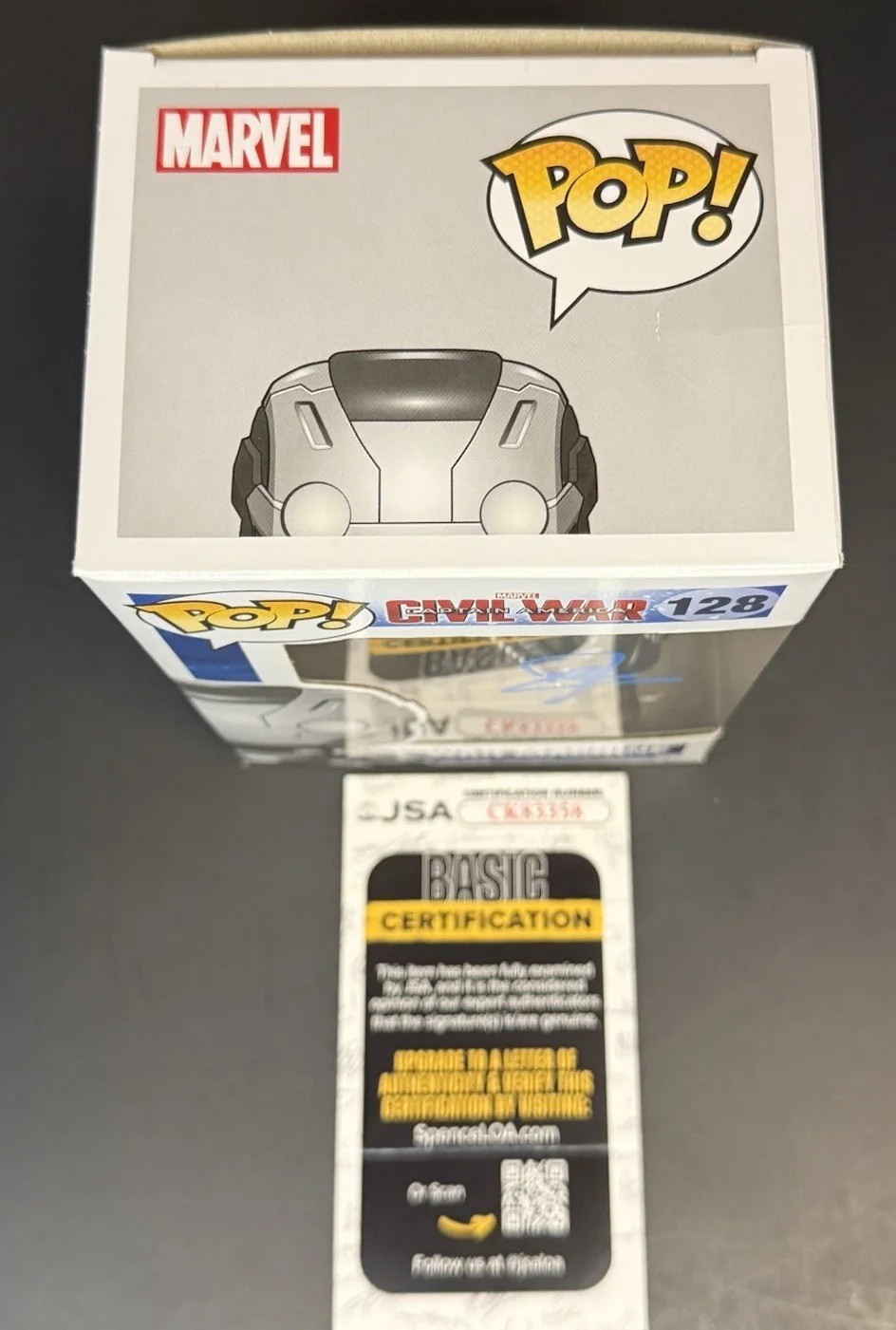 Don Cheadle — Don Cheadle Signed Funko Pop Autographed War Machine Figure Marvel JSA COA, image 5