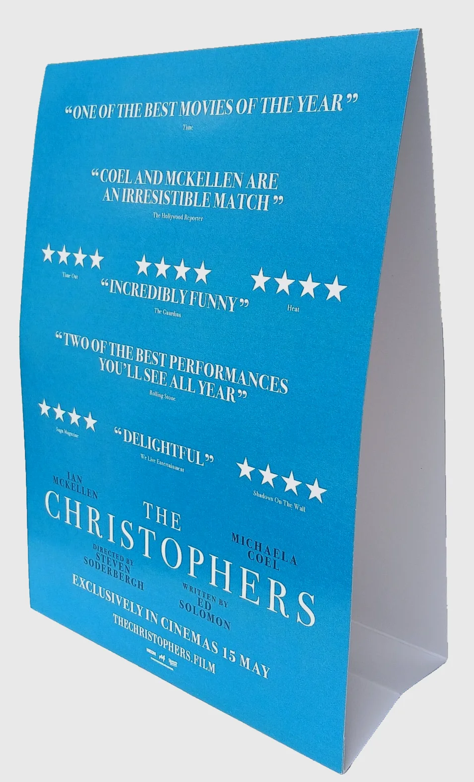 The Christophers Film Movie Card Display 21 x 15 cm Ian McKellan Michaela Coel, изображение 4