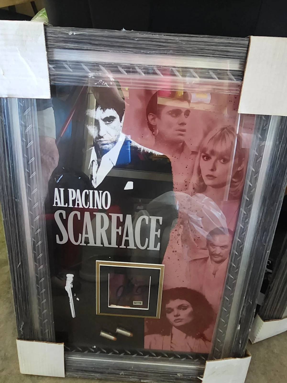 Al pacino signed scarface cut signature, image 2