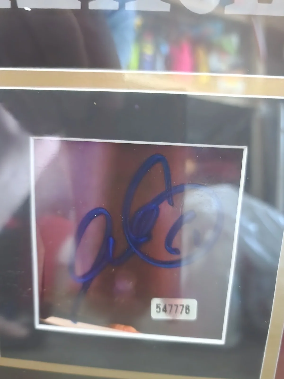 Al pacino signed scarface cut signature, image 3