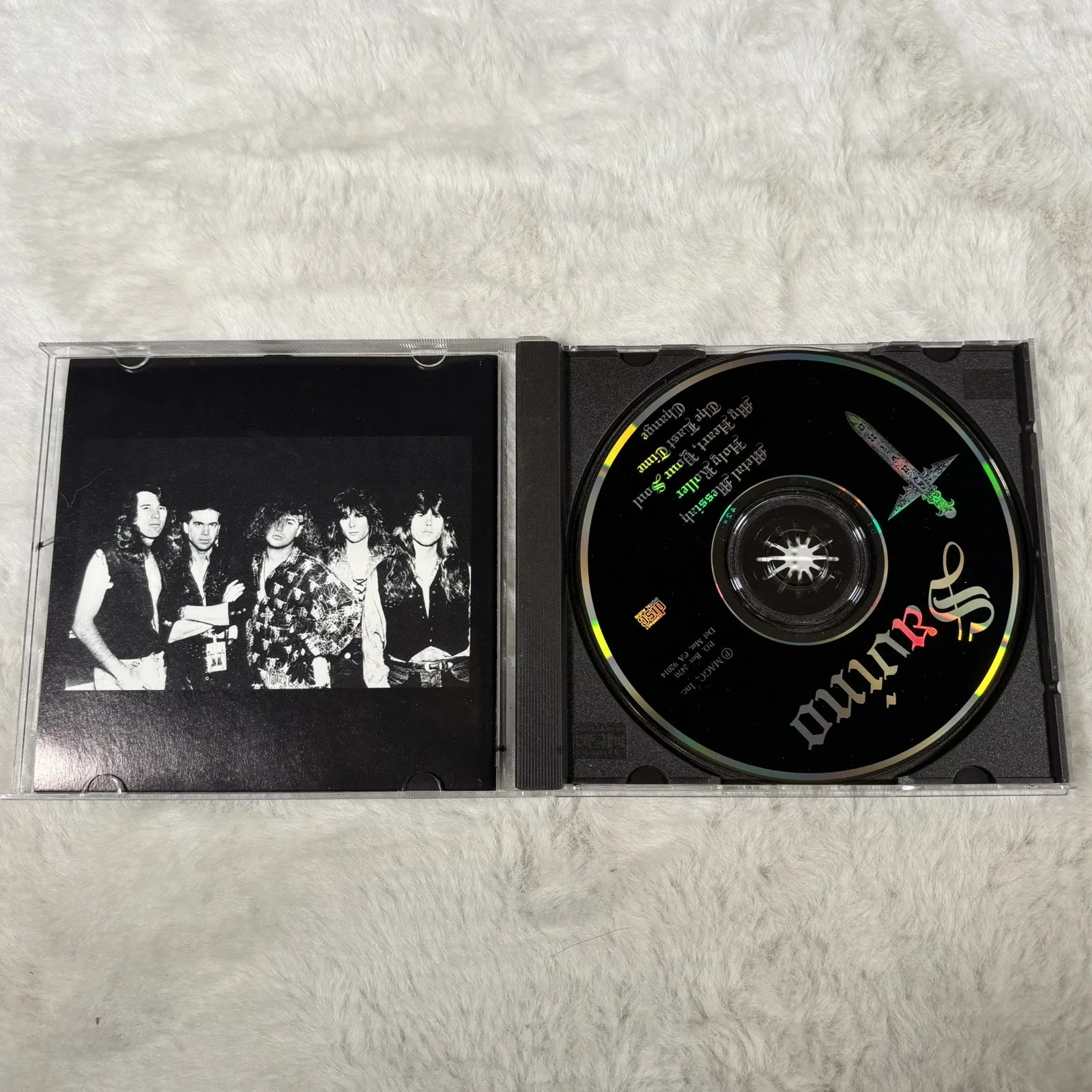 Billy Savino Cd Signed Autographed Music Compact Disc Autograph Metal Vintage, изображение 3
