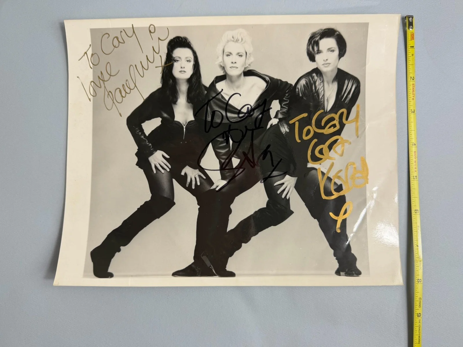 Bananarama Authentic Signed 8x10 Photo - Jacquie O’Sullivan, Sara Dallin, Keren, изображение 3