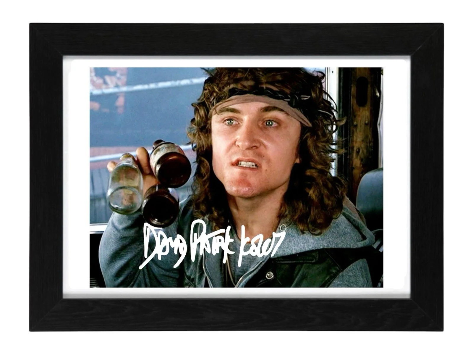 David Patrick Kelly Signed Autograph PHOTO Pre Print / Framed Film Warrior, изображение 2