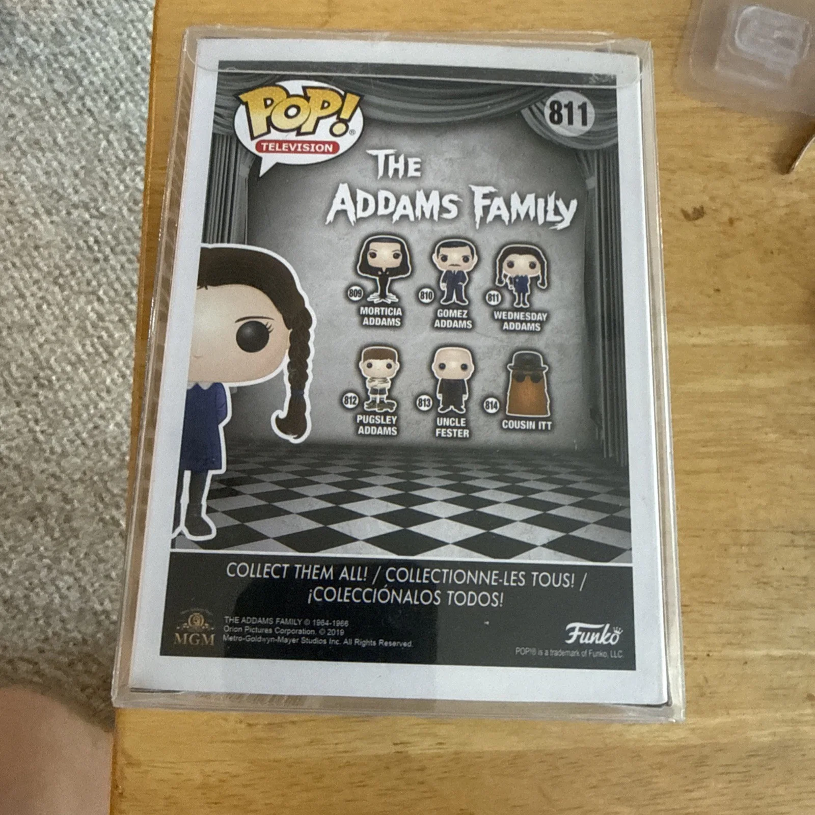 Christina Ricci — Funko Pop The Addams Family "Wednesday Addams" #811 Signed Loring, image 3