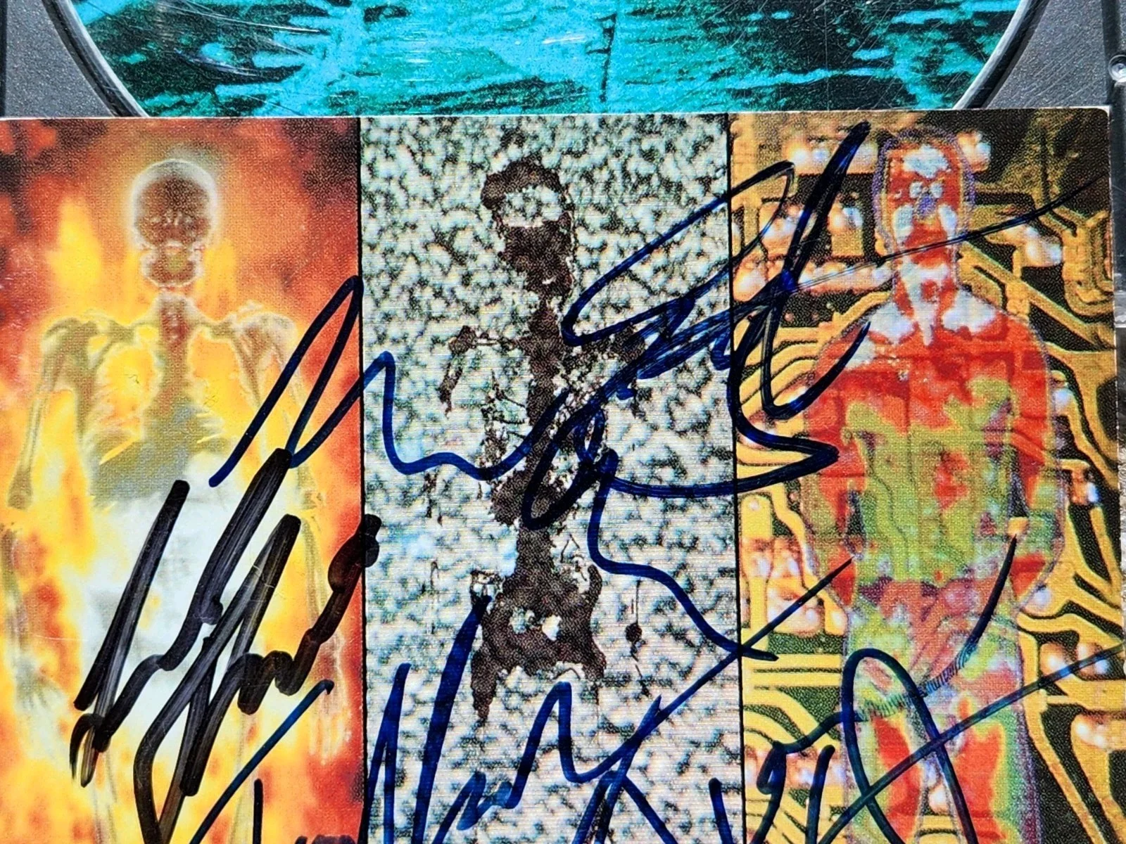 SIGNED Destroy Erase Improve Meshuggah CD 1995 AUTOGRAPHED Original Metal Rare, изображение 5