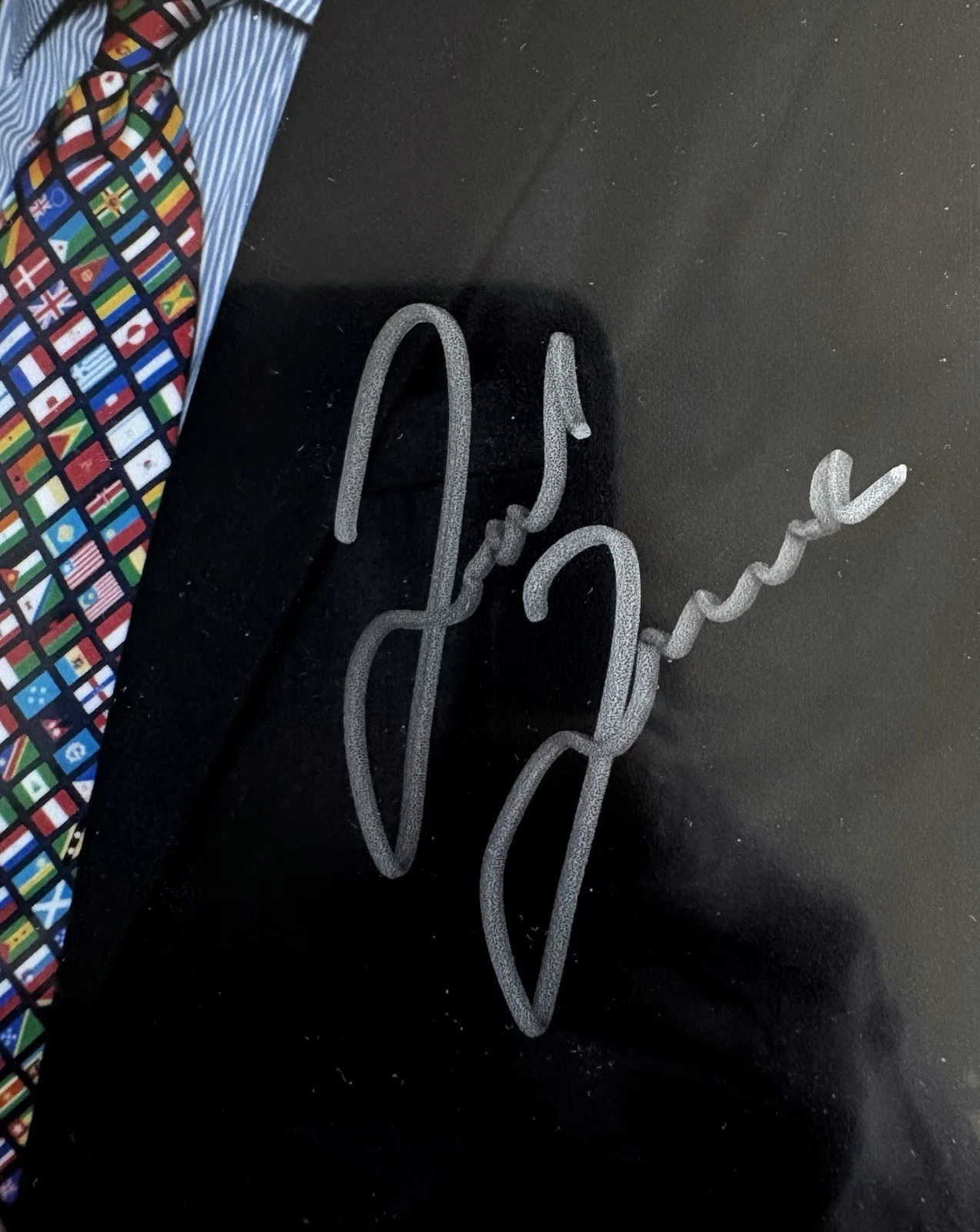 Ted Turner, Larry King — Ted Turner + Larry King Signed 8x10 Photo COA Emmy Awards CNN Atlanta Braves New, изображение 3
