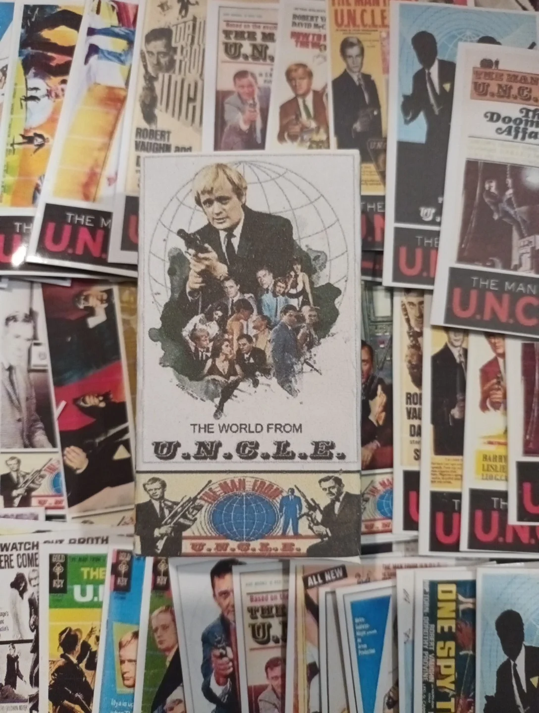 The Man From U.N.C.L.E. 40 Glossy/matt Unofficial Lobby Cards +56 Mini Art Cards, изображение 3