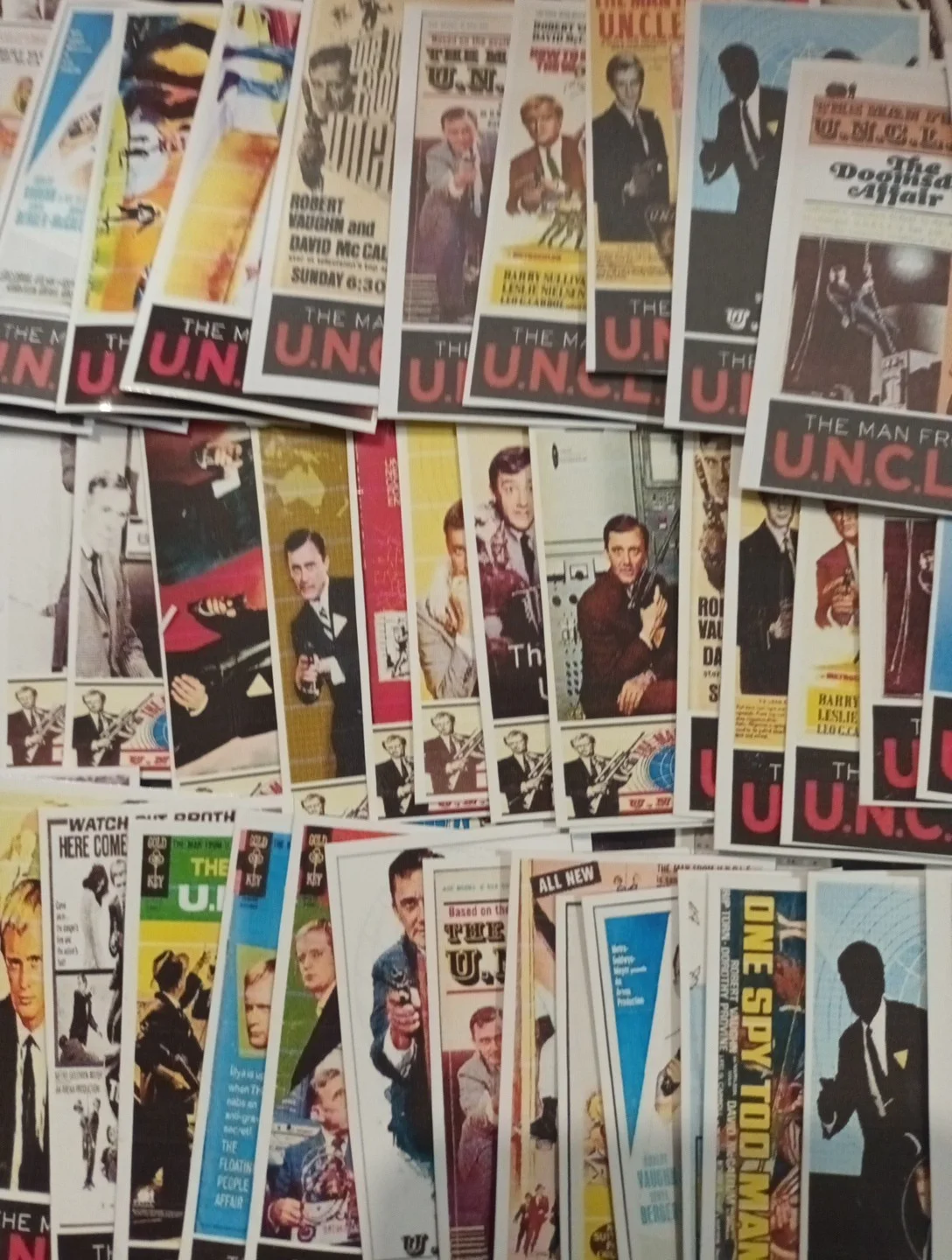 The Man From U.N.C.L.E. 40 Glossy/matt Unofficial Lobby Cards +56 Mini Art Cards, изображение 5