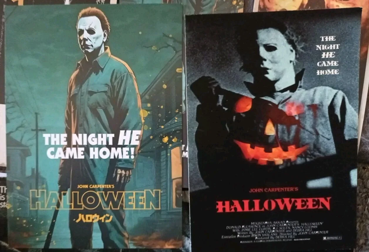 Halloween Movies Bundle. 12 Postcard Size Art Cards/6 Lobby Cards /8 Bookmarkers, изображение 4