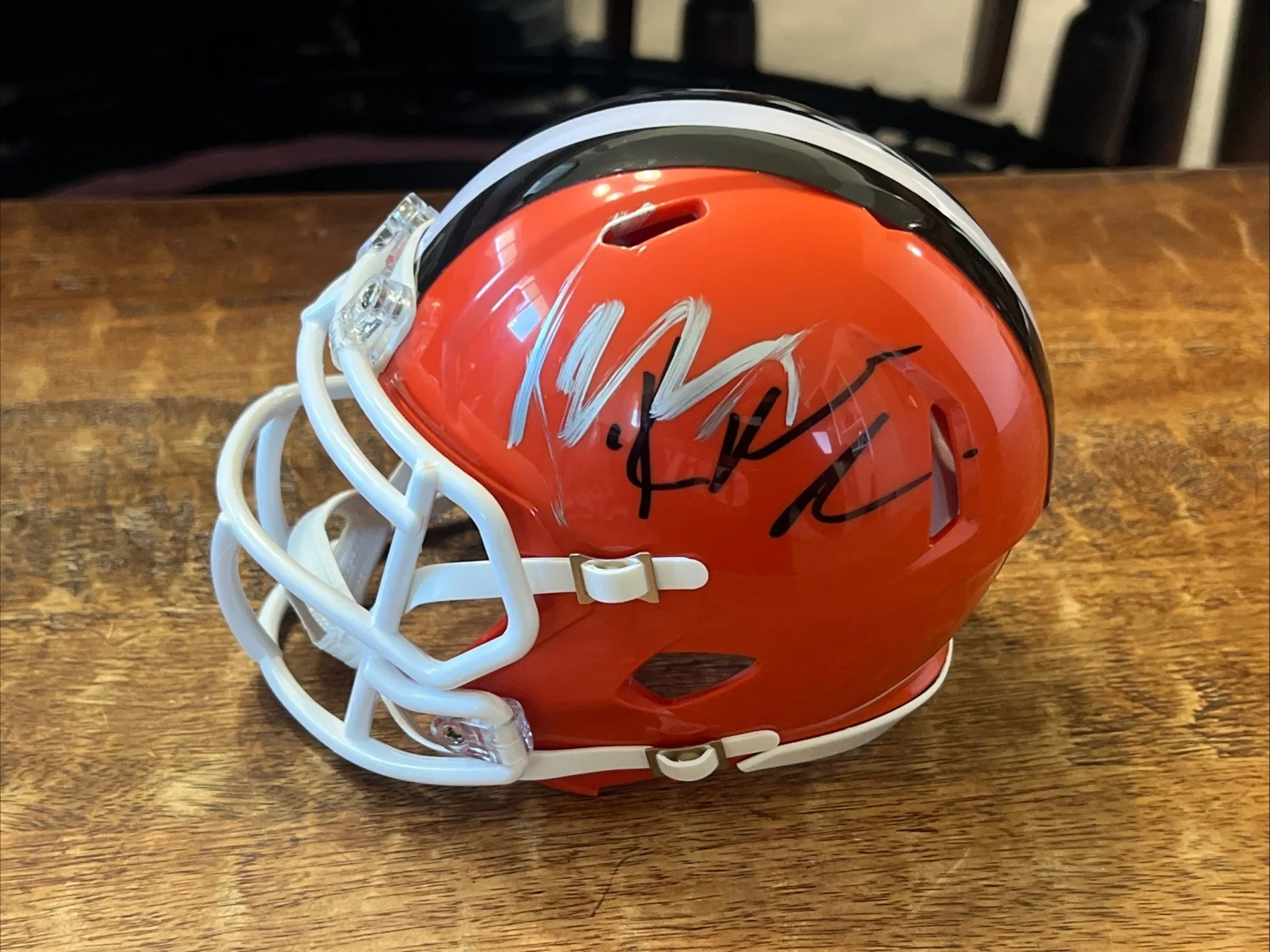 Bone Thugs N Harmony Signed Cleveland Browns Mini Helmet JSA Coa Wish Layzie, изображение 2