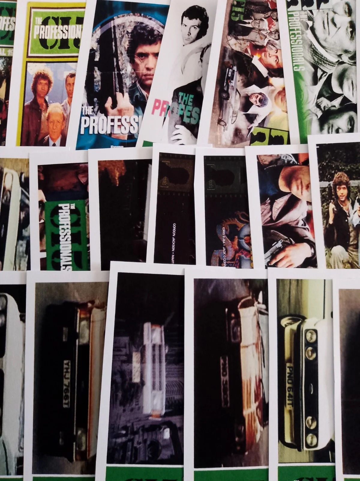 The Professionals CI5. 6 Glossy bookmarkers/34 Mini art Cards & box. set 1. new, изображение 3