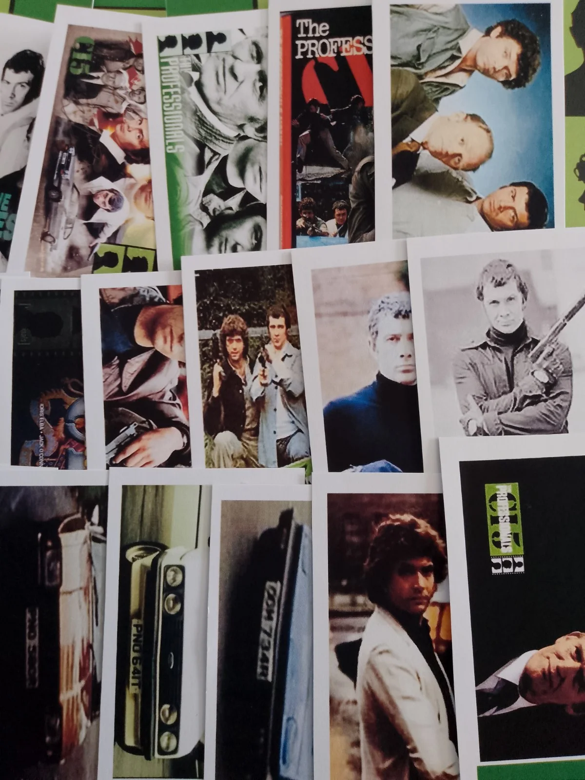 The Professionals CI5. 6 Glossy bookmarkers/34 Mini art Cards & box. set 1. new, изображение 4