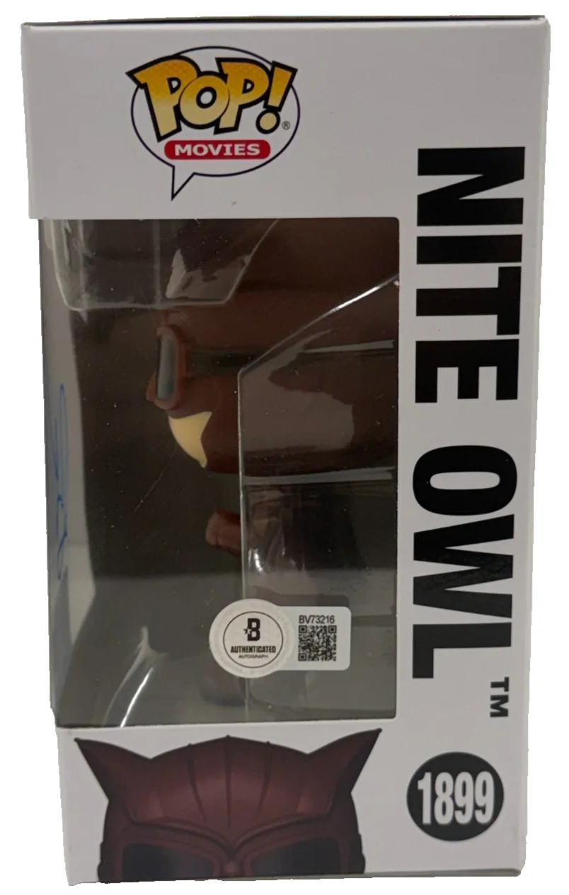Patrick Wilson — Patrick Wilson Signed Nite Owl Funko 1899 Watchmen Authentic Autograph Beckett, изображение 2