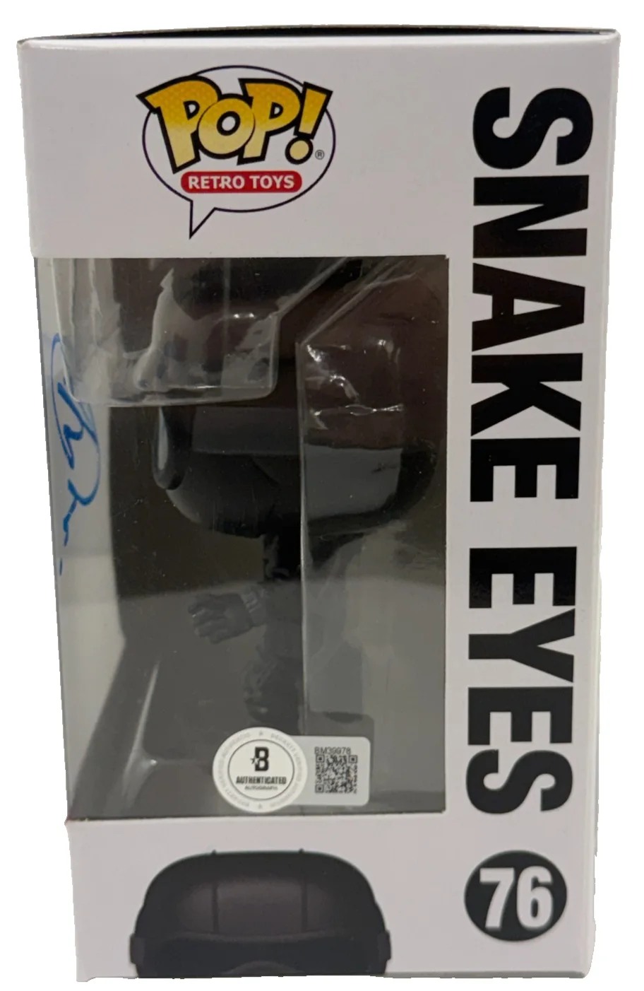 Henry Golding — Henry Golding Signed Snake Eyes Funko GI Joe Authentic Autograph Beckett, изображение 2