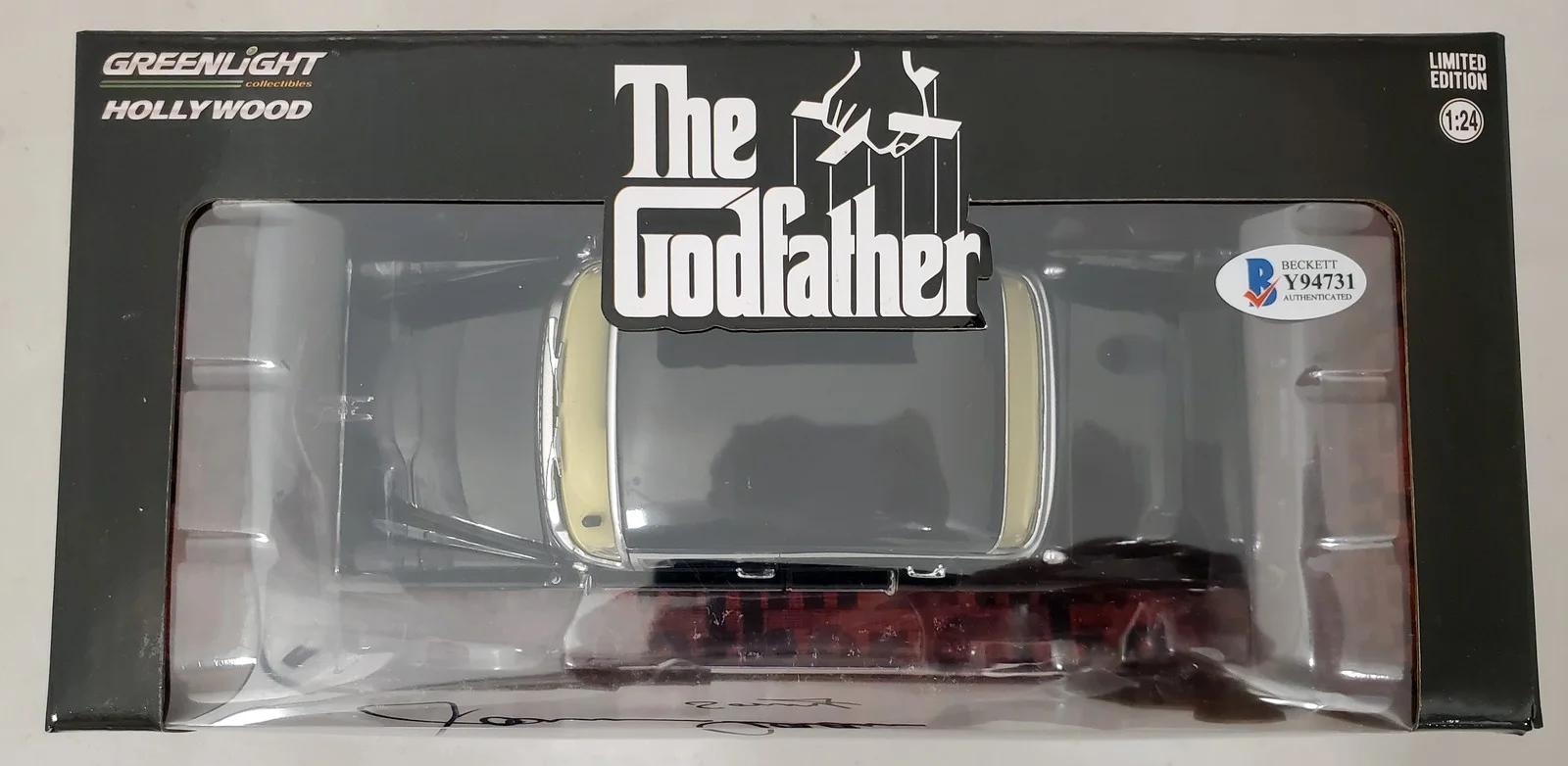 James Caan — James Caan Signed The Godfather Die Cast Car "Sonny" Beckett, image 3