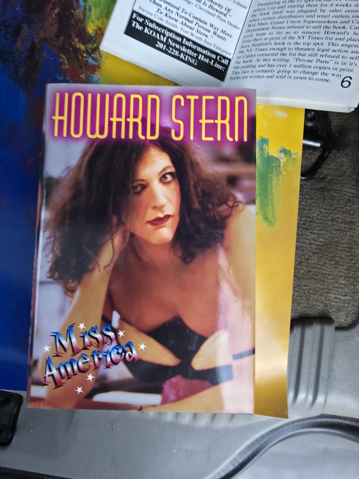 Howard Stern Collection with Autographed Book and Video., image 3