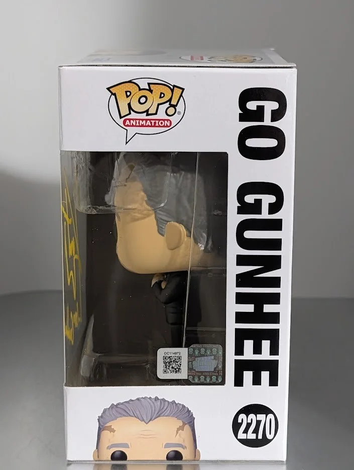 Kent Williams — Kent Williams Signed Autographed Funko Pop #2270 Go Gunhee Solo Leveling, изображение 2