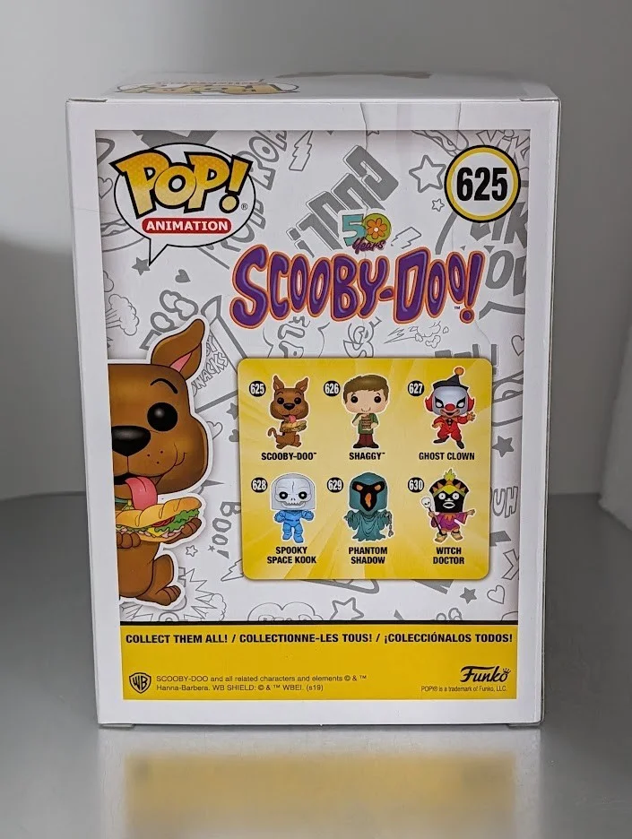 Scott Innes — Scott Innes Signed Autographed Funko Pop #625 Scooby-Doo Scooby, image 3