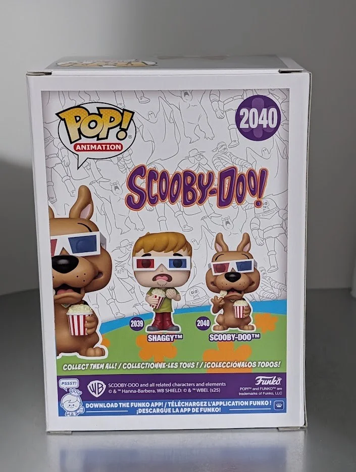 Scott Innes — Scott Innes Signed Autographed Funko Pop #2040 Scooby-Doo Scooby, image 3