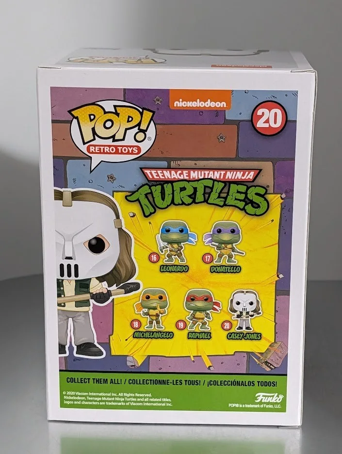 Guy Gilchrist — Guy Gilchrist Signed & Sketched Funko Casey Jones Teenage Mutant Ninja Turtles, изображение 4
