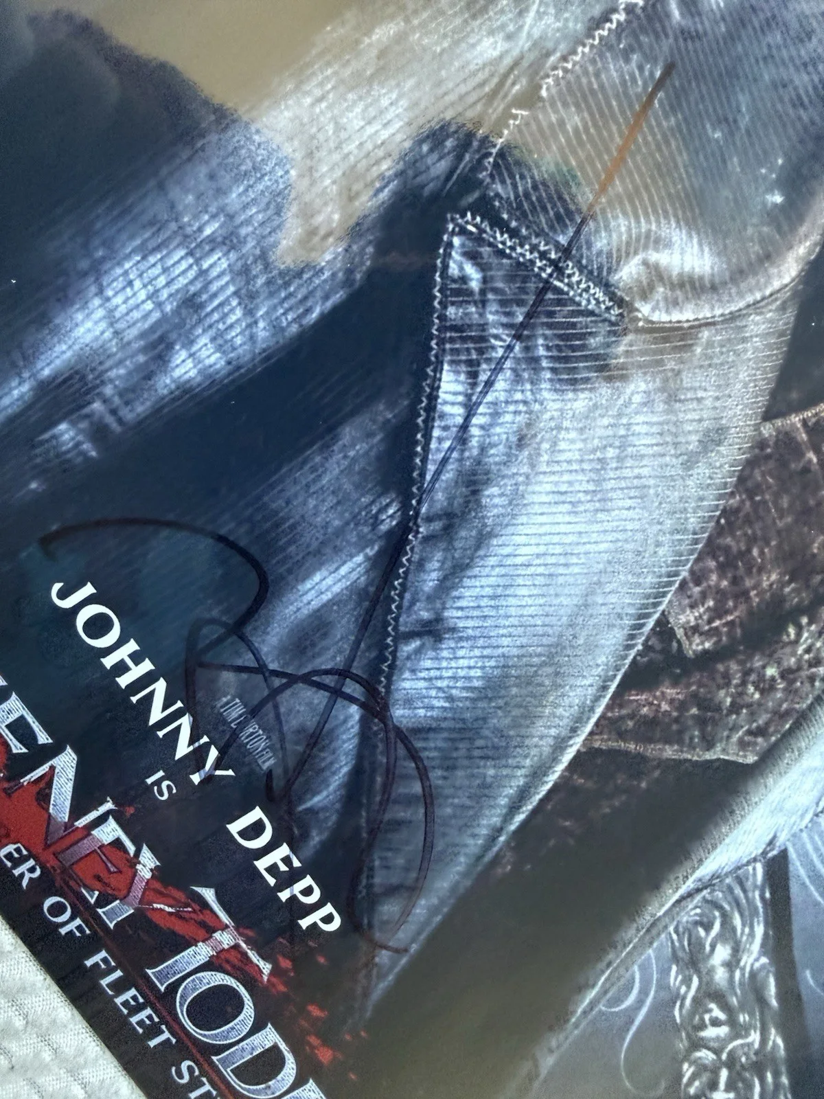 johnny depp — JOHNNY DEPP SIGNED AUTOGRAPHED SWEENEY TODD THE DEMON BARBER 10x8 PHOTO W/COA, image 4