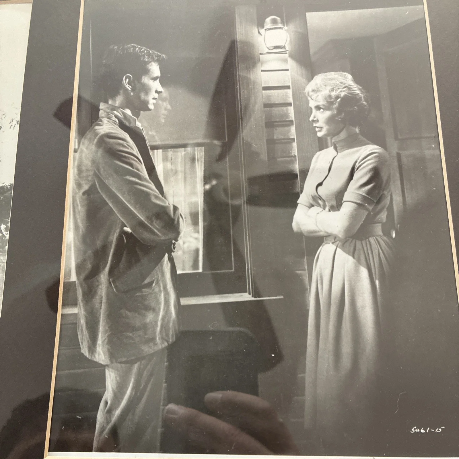 Psycho Universal 1960 - Anthony Perkins Janet Leigh Framed - SIGNED, image 2
