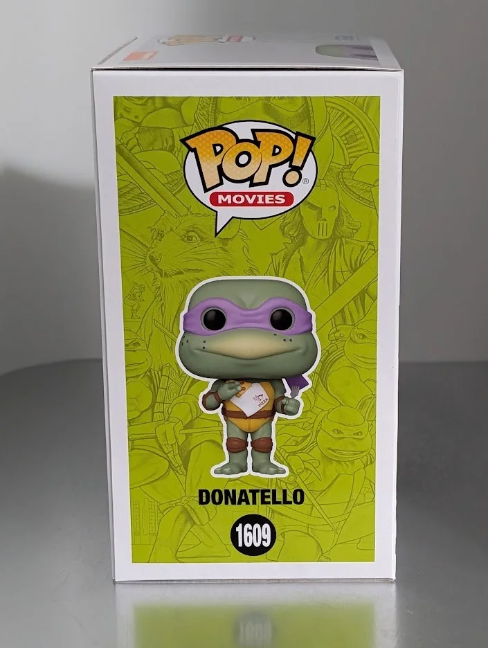Guy Gilchrist — Guy Gilchrist Signed & Sketched Funko Pop Donatello Teenage Mutant Ninja Turtles, изображение 5