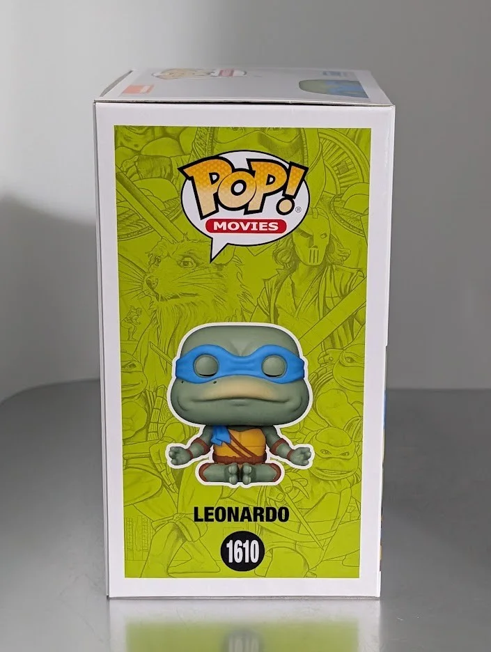 Guy Gilchrist — Guy Gilchrist Signed & Sketched Funko Pop Leonardo Teenage Mutant Ninja Turtles, изображение 5