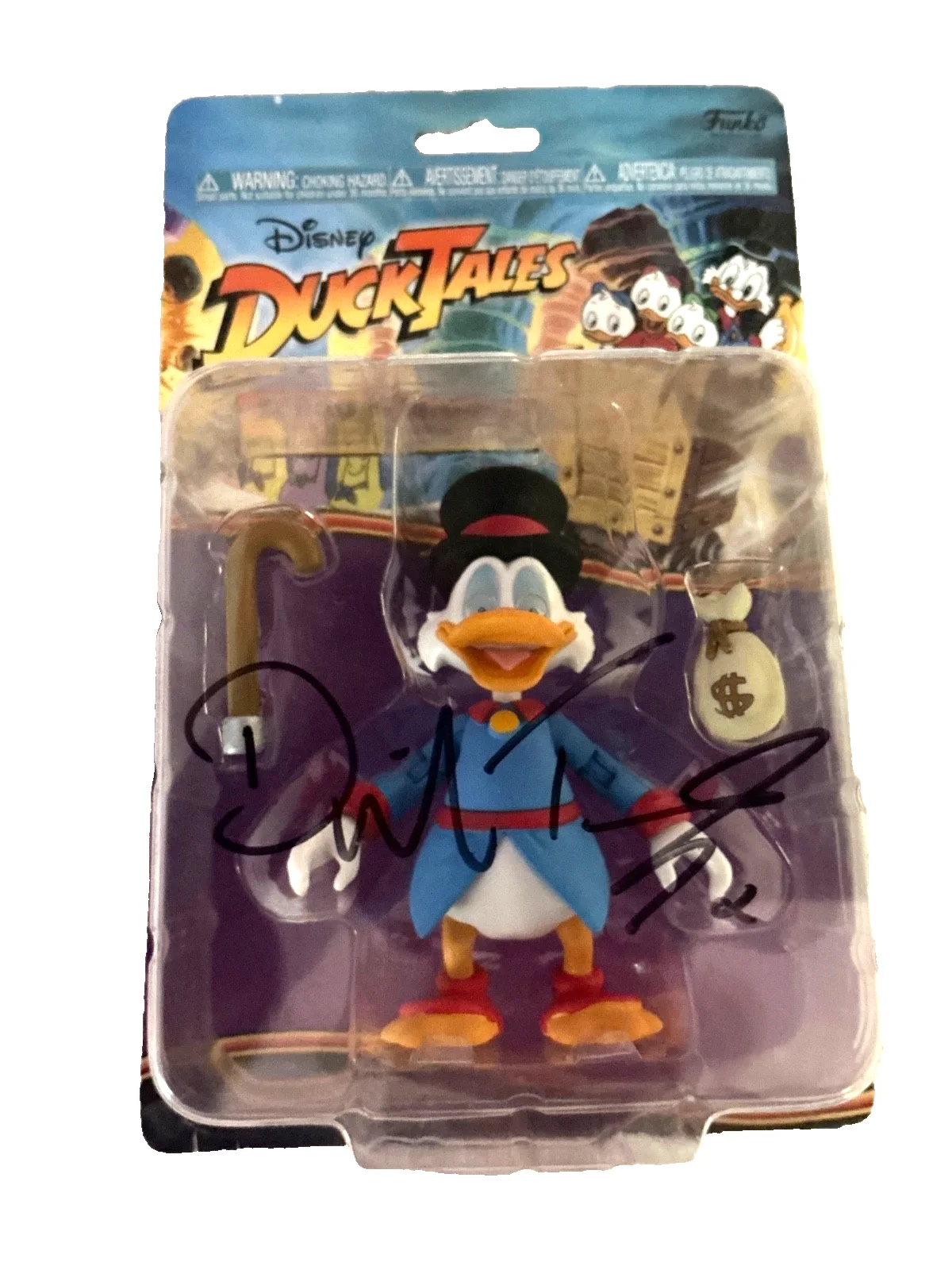 David Tenant — Dr WHO Autographed David Tennant Scrooge McDuck Britto Scrooge Figurine 4051800, image 3