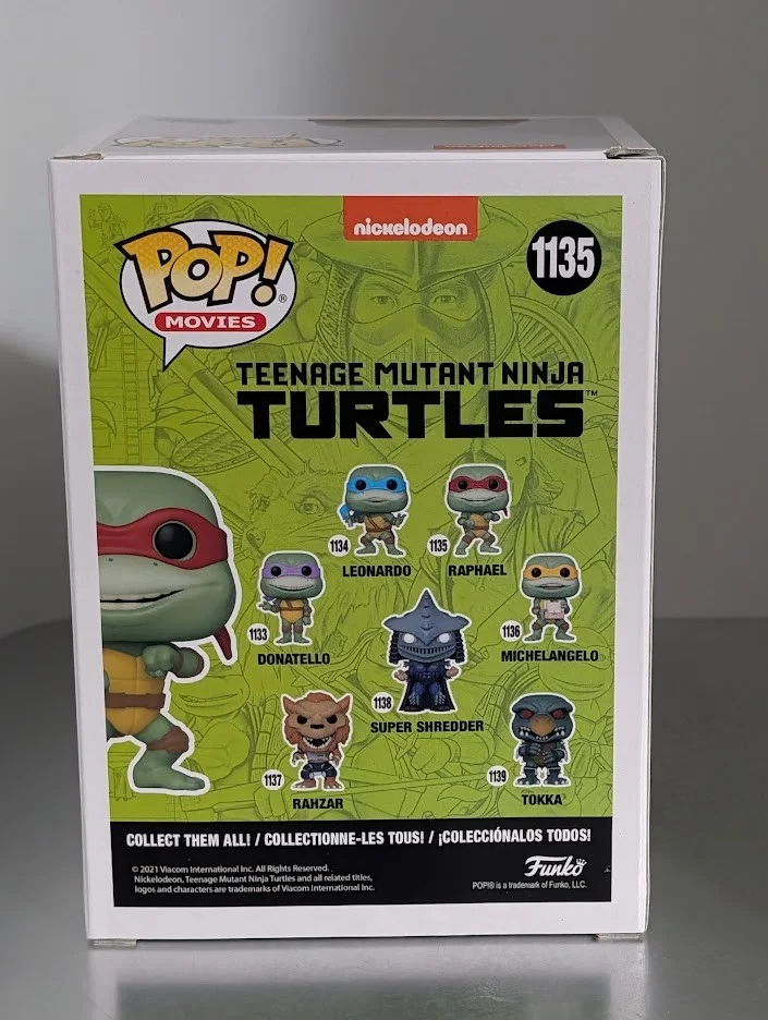 Guy Gilchrist — Guy Gilchrist Signed & Sketched Funko Pop Raphael Teenage Mutant Ninja Turtles, image 4