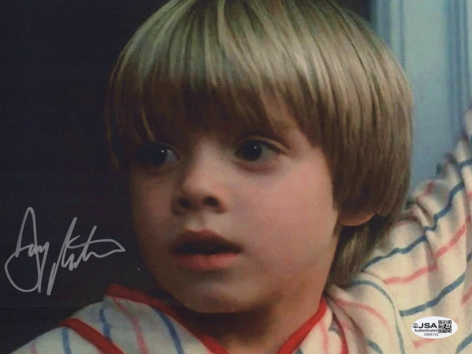 DANNY PINTAURO — DANNY PINTAURO Signed 8x10 CUJO Photo TAD Autograph JSA COA CERT