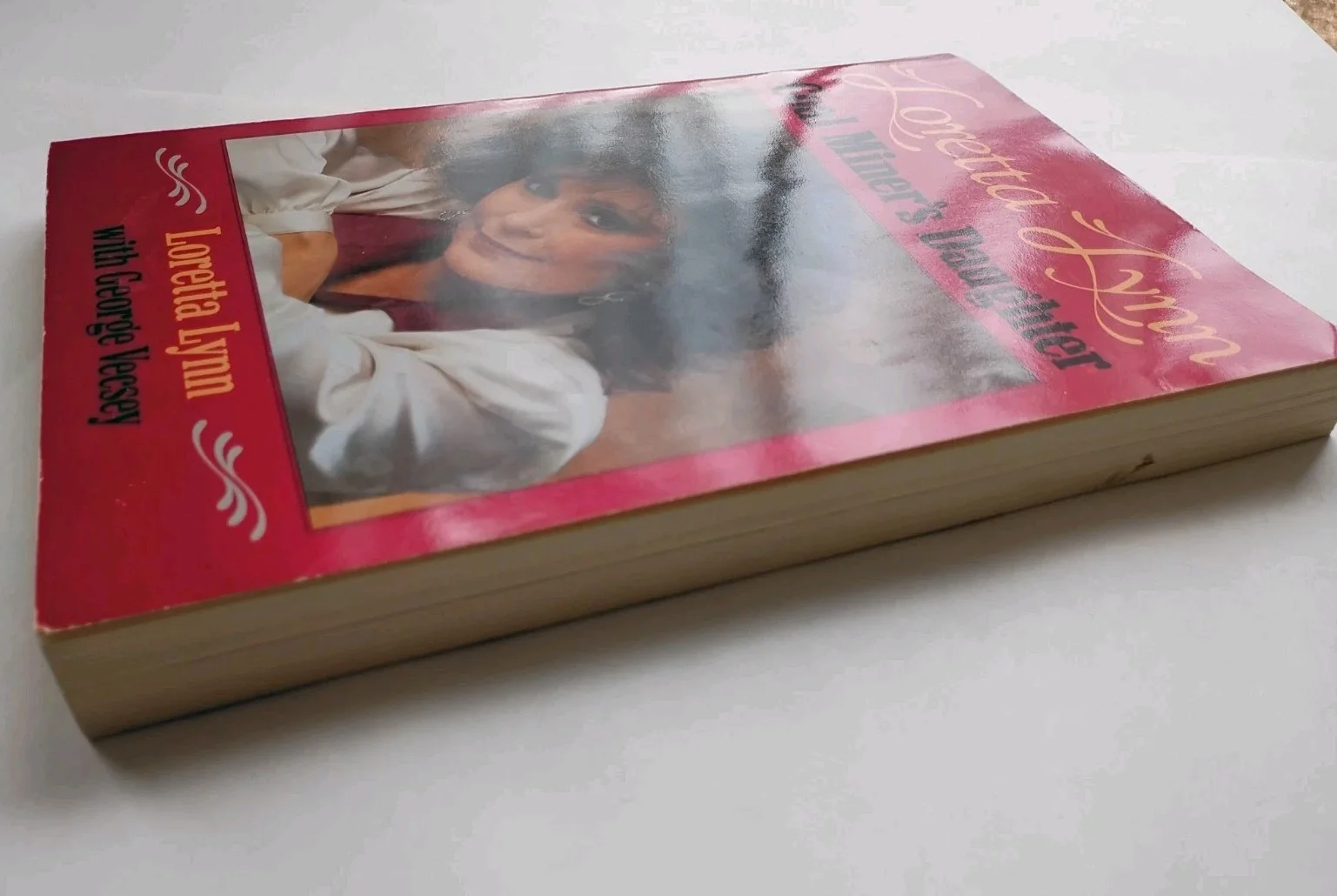 LORETTA LYNN "COAL MINER'S DAUGHTER" BOOK Pink Cover - 1976 - First Edition, изображение 5