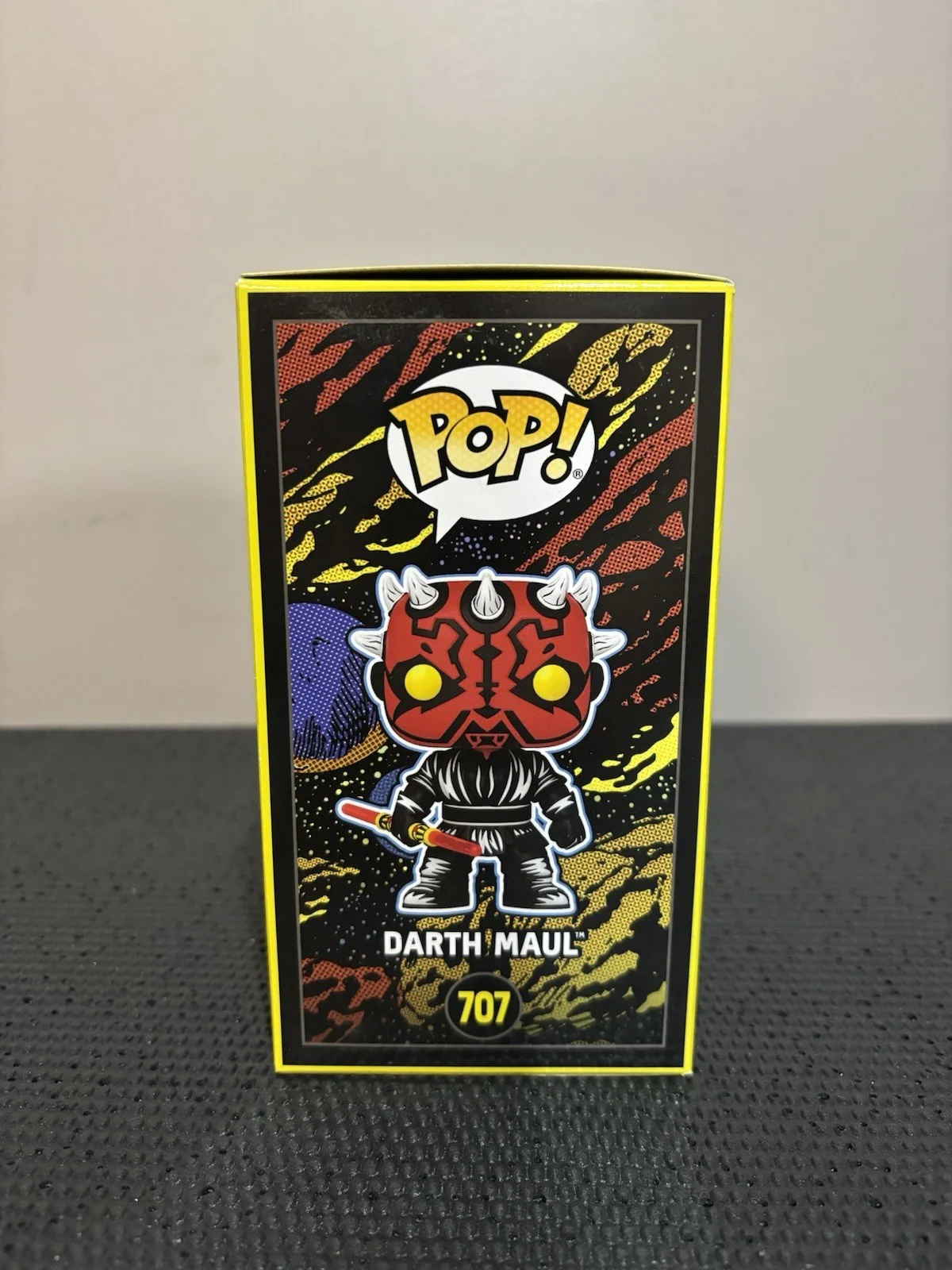 Ray Park — Ray Park Signed Darth Maul Star Wars Funko #707 w/ SWAU COA, изображение 4