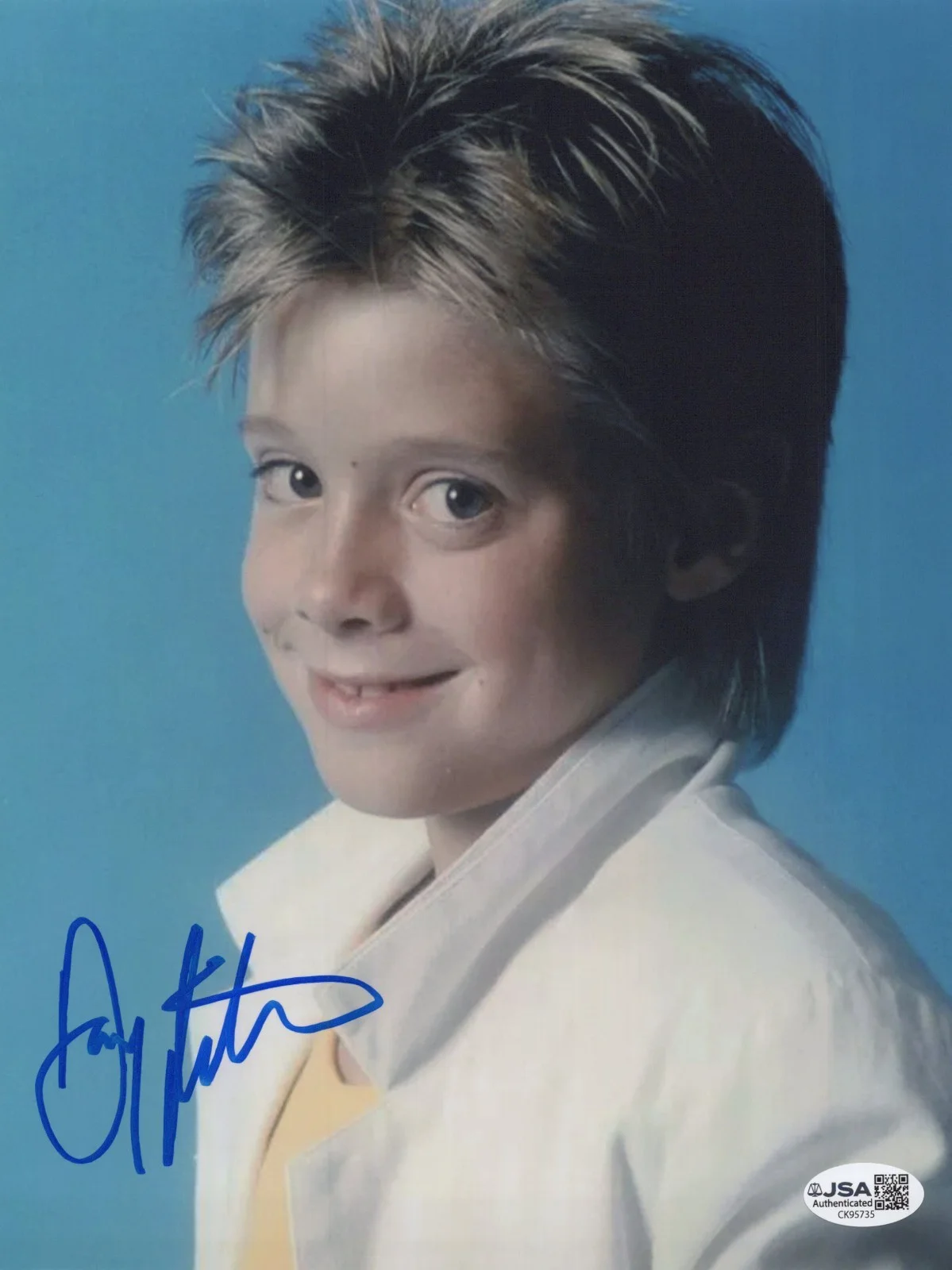 DANNY PINTAURO — DANNY PINTAURO Signed WHO'S THE BOSS? 8x10 Photo JONATHAN Autograph JSA COA CERT