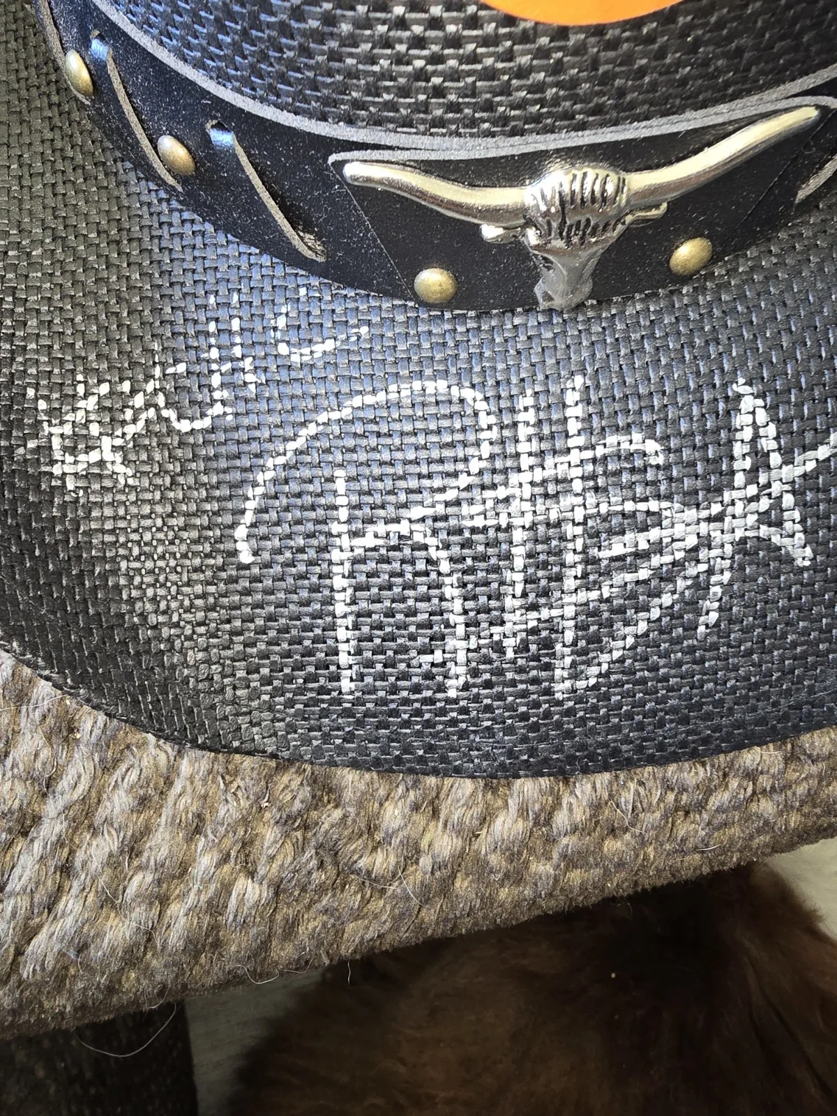 Texas Hippie Coalition SIGNED Cowboy Hat FULL BAND Big Dad Ritch BFE Rock Club., image 4