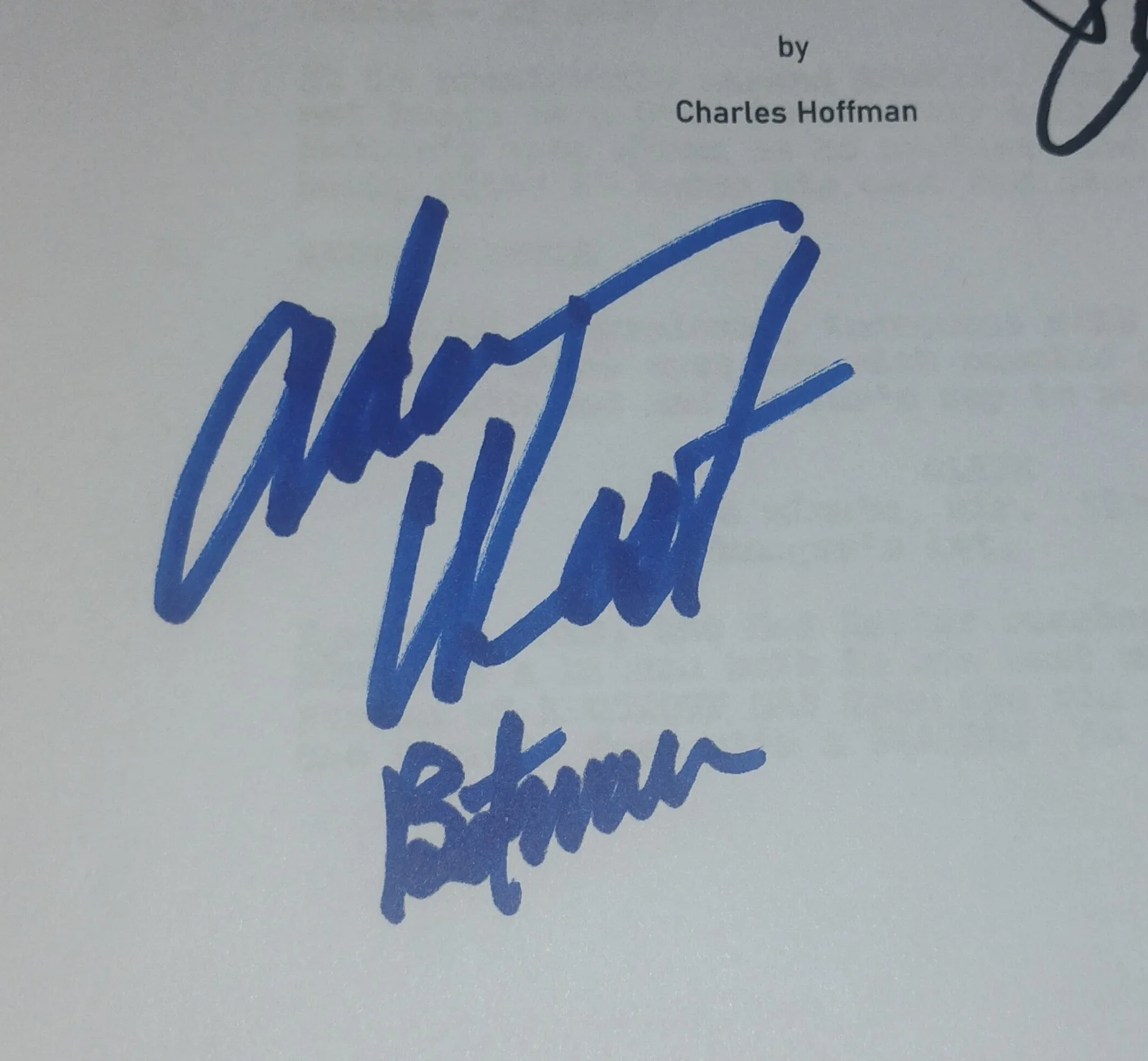 Adam West & Burt Ward Hand Signed Batman Script COA - NO US TARIFFS, image 4