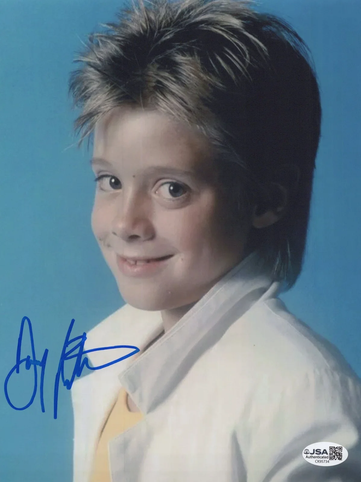 DANNY PINTAURO — DANNY PINTAURO Signed WHO'S THE BOSS? 8x10 Photo JONATHAN Autograph JSA COA CERT