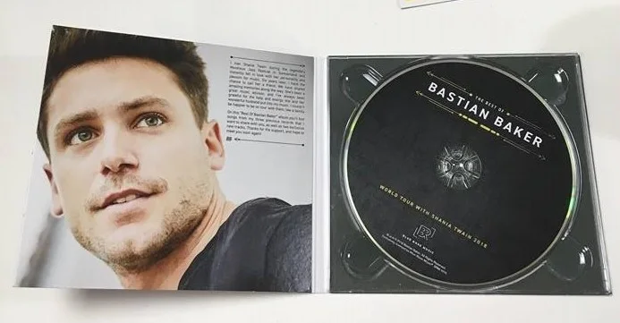 BASTIAN BAKER SIGNED AUTOGRAPHED CD Shania Twain 2018 Tour, image 4