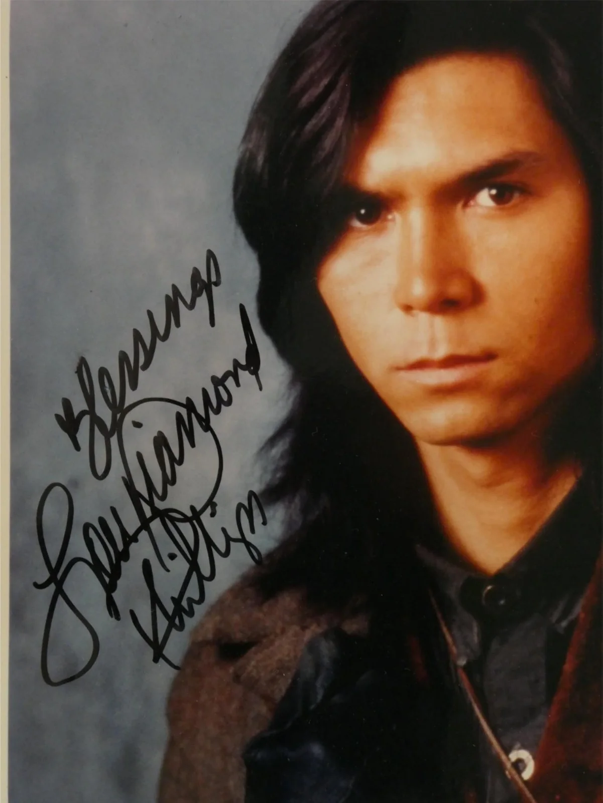 Lou Diamond Phillips — Lou Diamond Phillips Signed 8x10 Photo Autographed Renegades, изображение 2